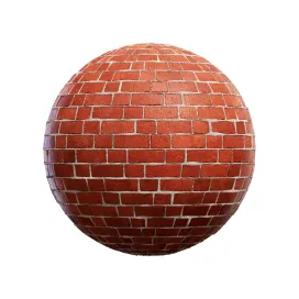 Red brick wall 11